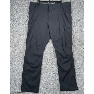 Wrangler ATG Cliff Side Utility Pants Men's Size 40x30 Black Cargo Hiking Outer